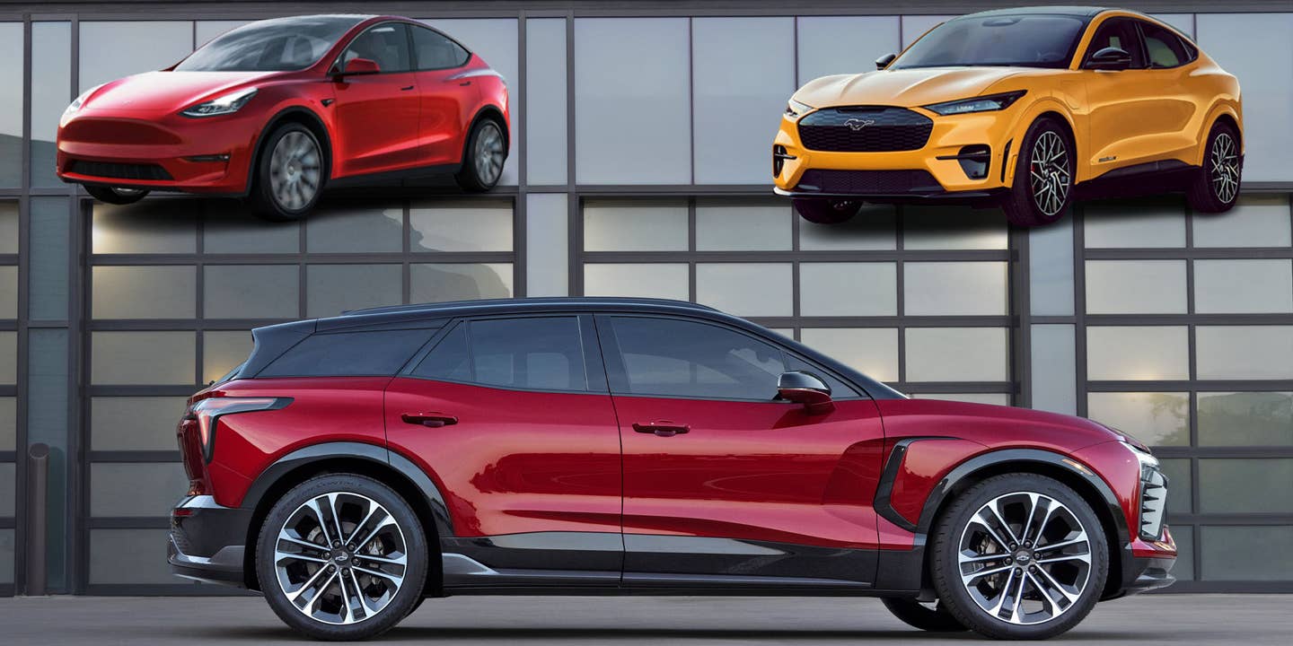 The Chevy Blazer EV SS Compared to the Tesla Model Y Performance and Ford Mustang Mach-E GT