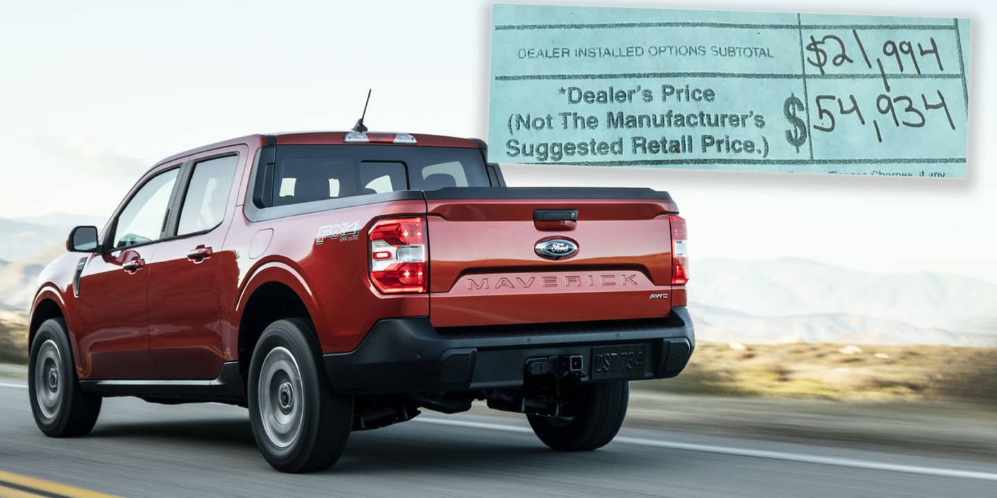 Dealer Marks Up 2022 Ford Maverick by Nearly $22K, the Price of Another Maverick [UPDATED]