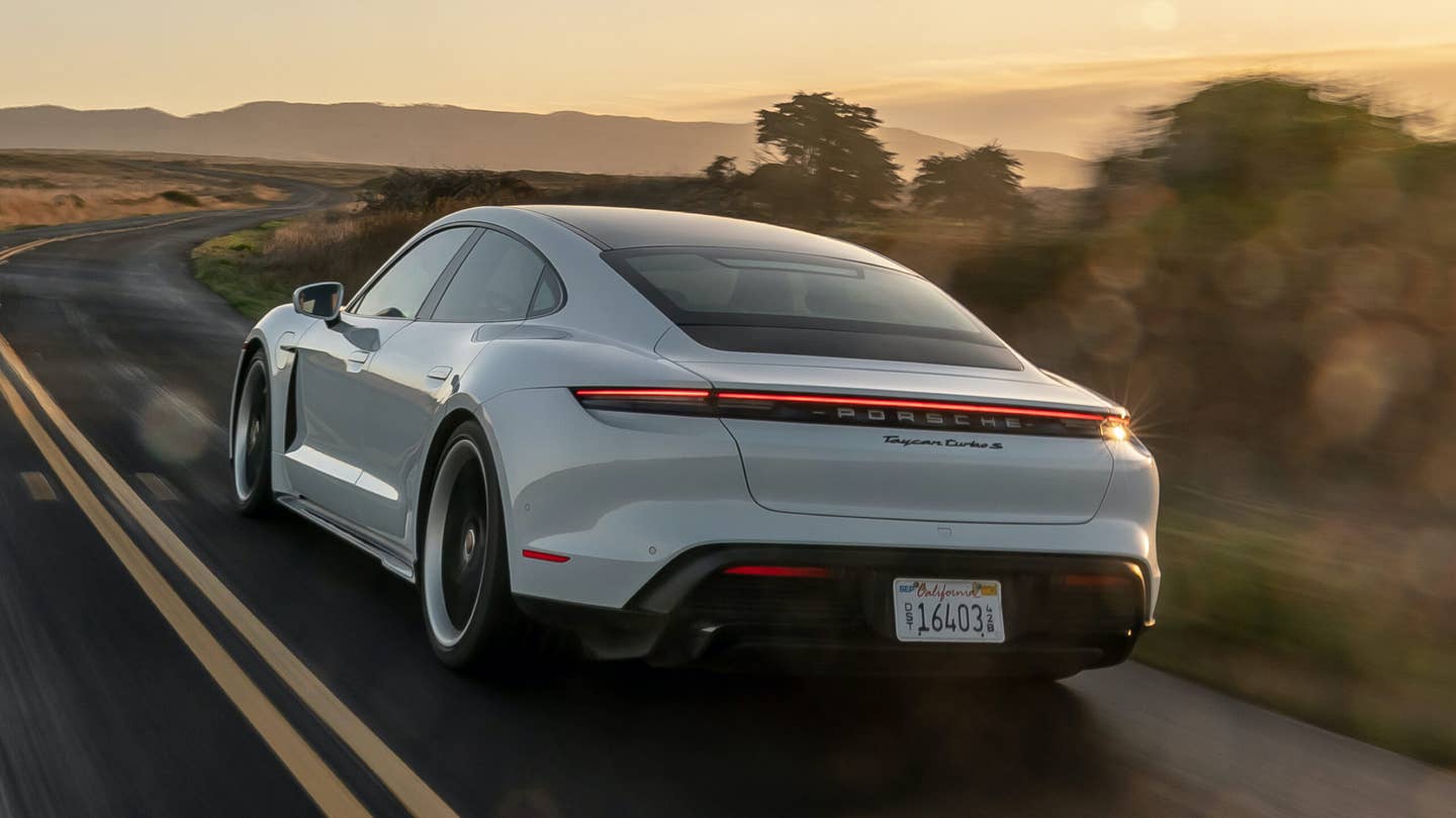 2023 Porsche Taycan Updates Add Faster Charging, Touchscreen Tweaks