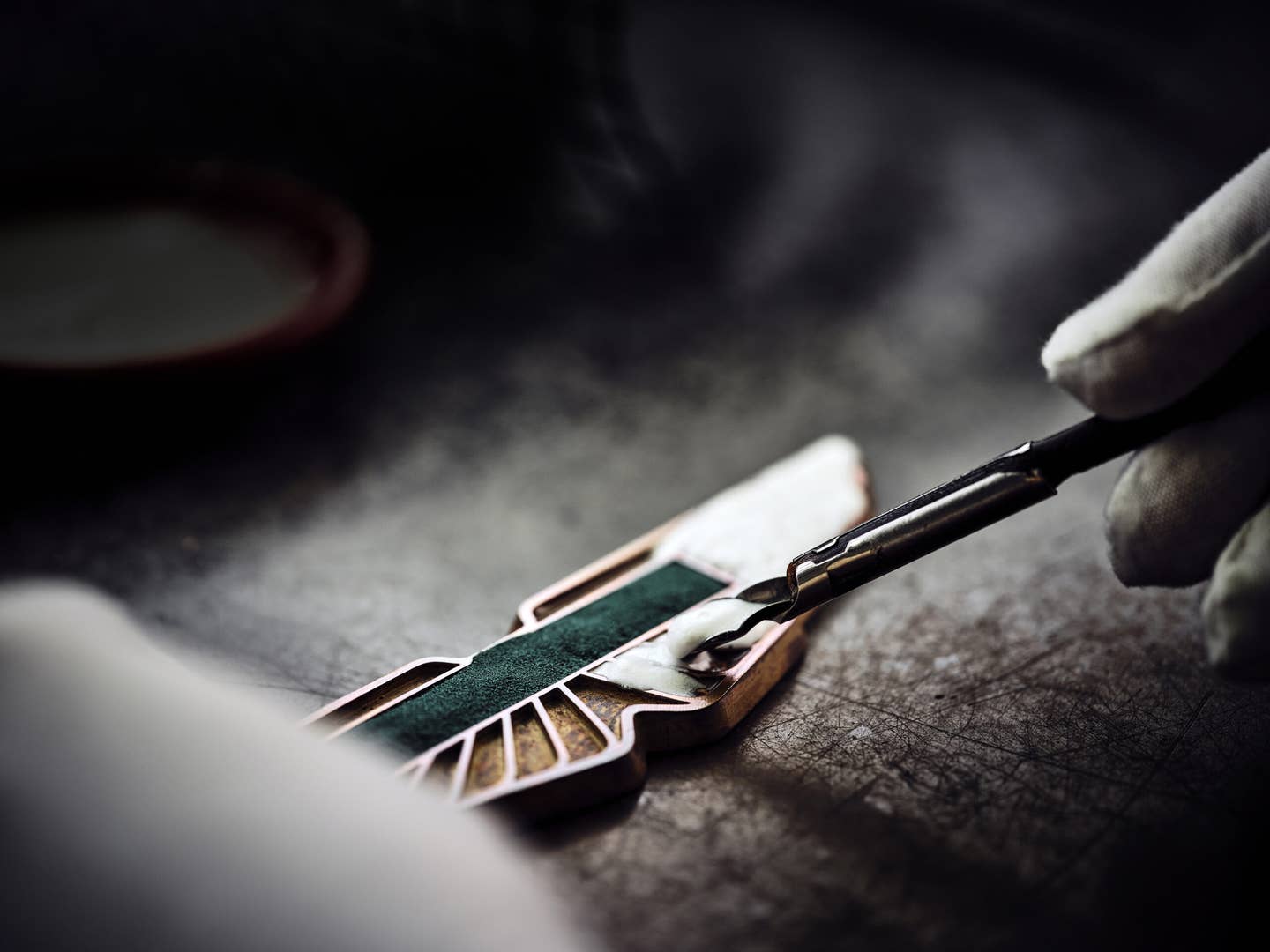 Aston Martin Wings Badge Production