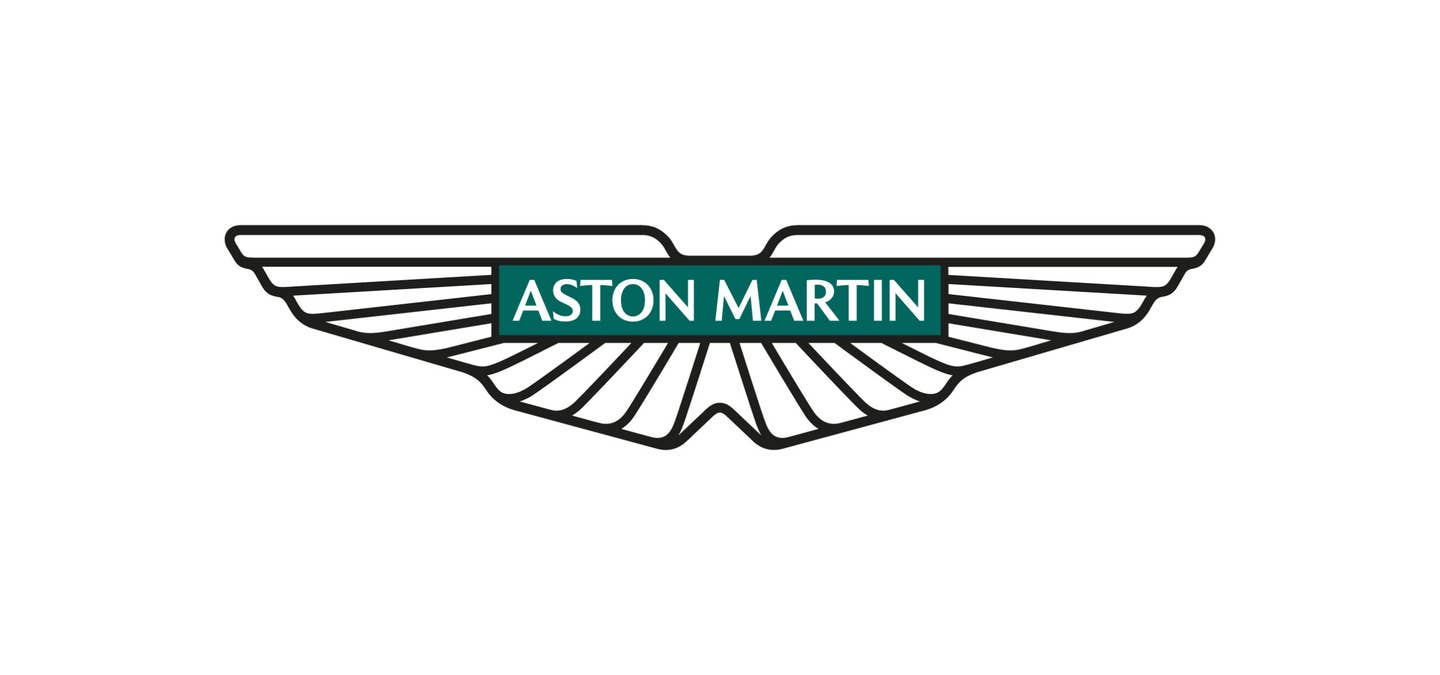 New Aston Martin logo