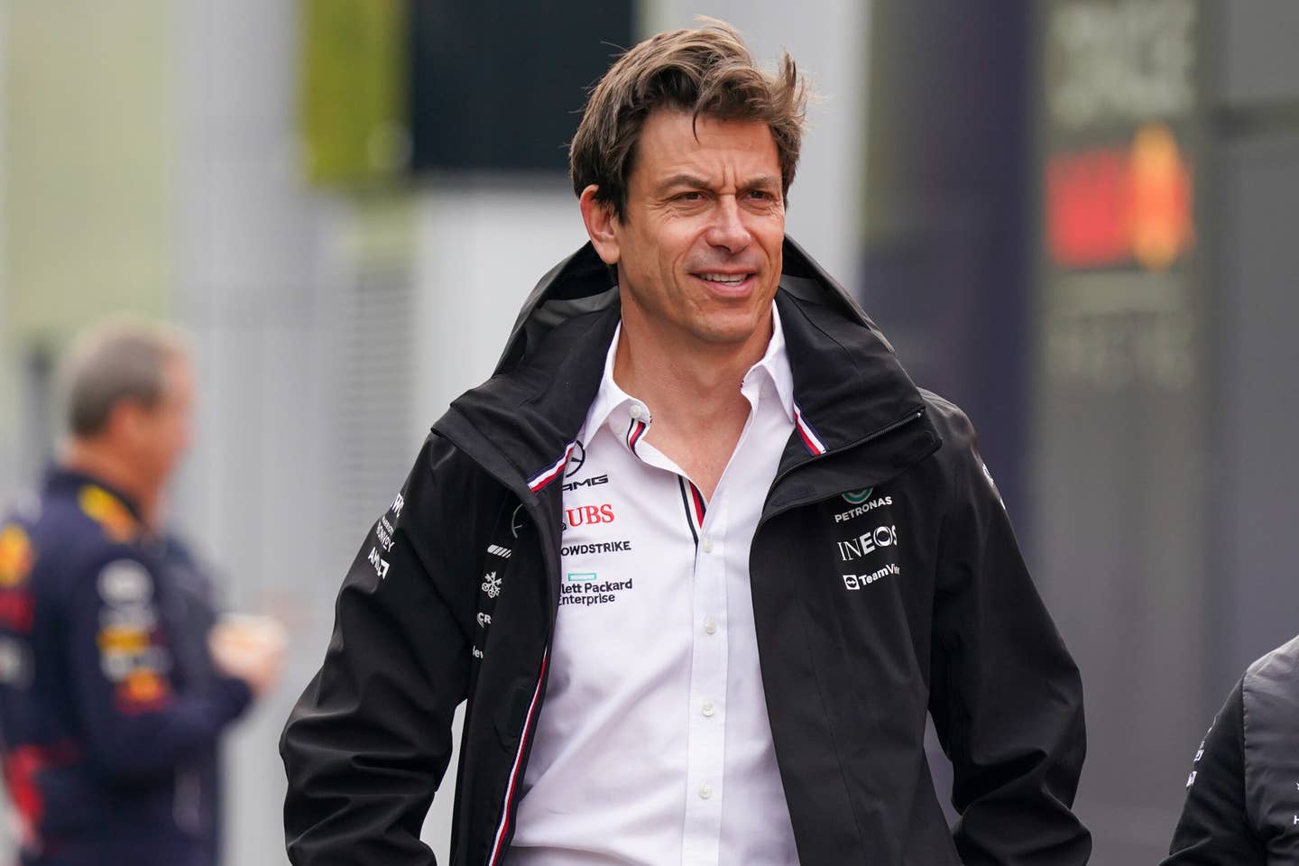 Toto Wolff, pictured at the Austrian Grand Prix.