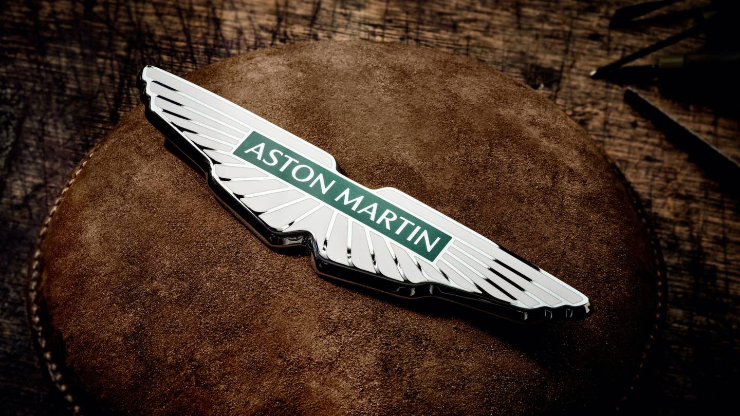 Aston Martin’s New Logo Looks a Lot Like the Old One, Thank Goodness