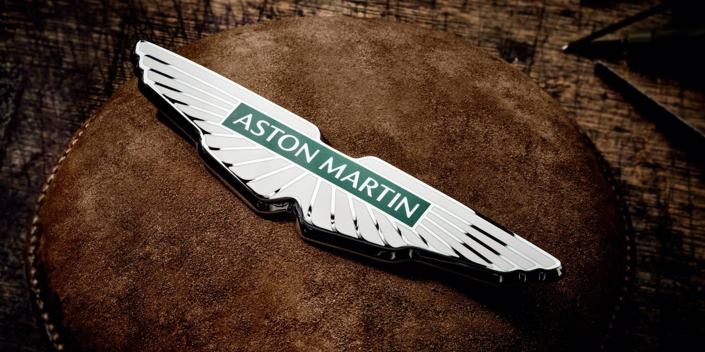 Aston Martin’s New Logo Looks a Lot Like the Old One, Thank Goodness