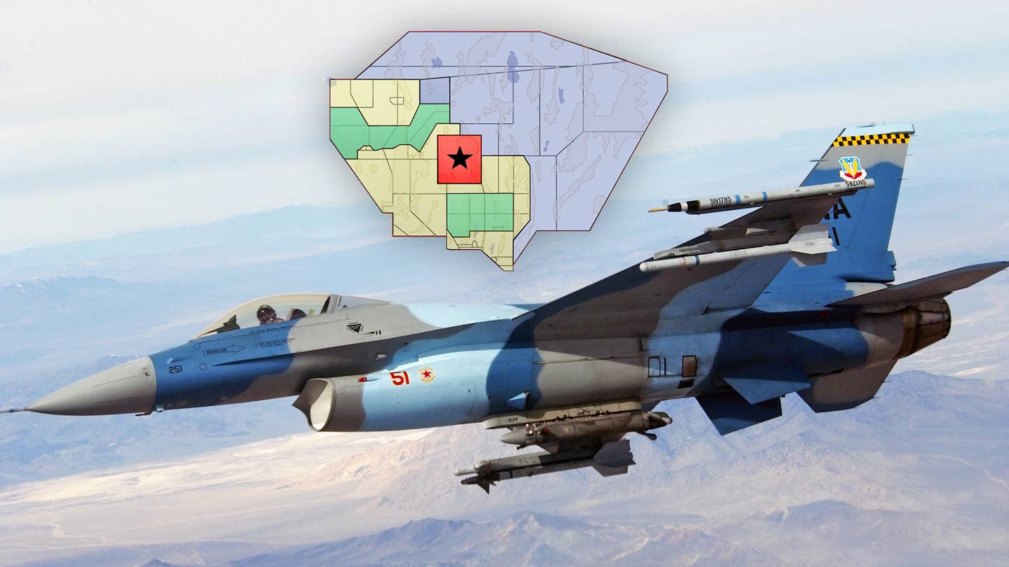 Aircraft From Area 51 Are Flying In Latest Air Force Red Flag Exercise