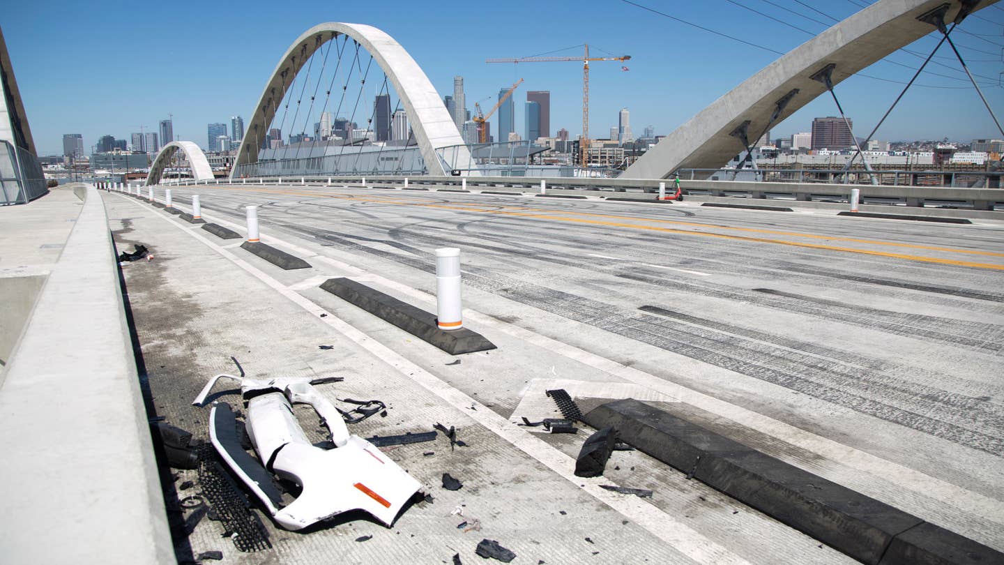 LA’s Sixth Street Bridge Is Back. It’s Already a Hotspot for Street Racing