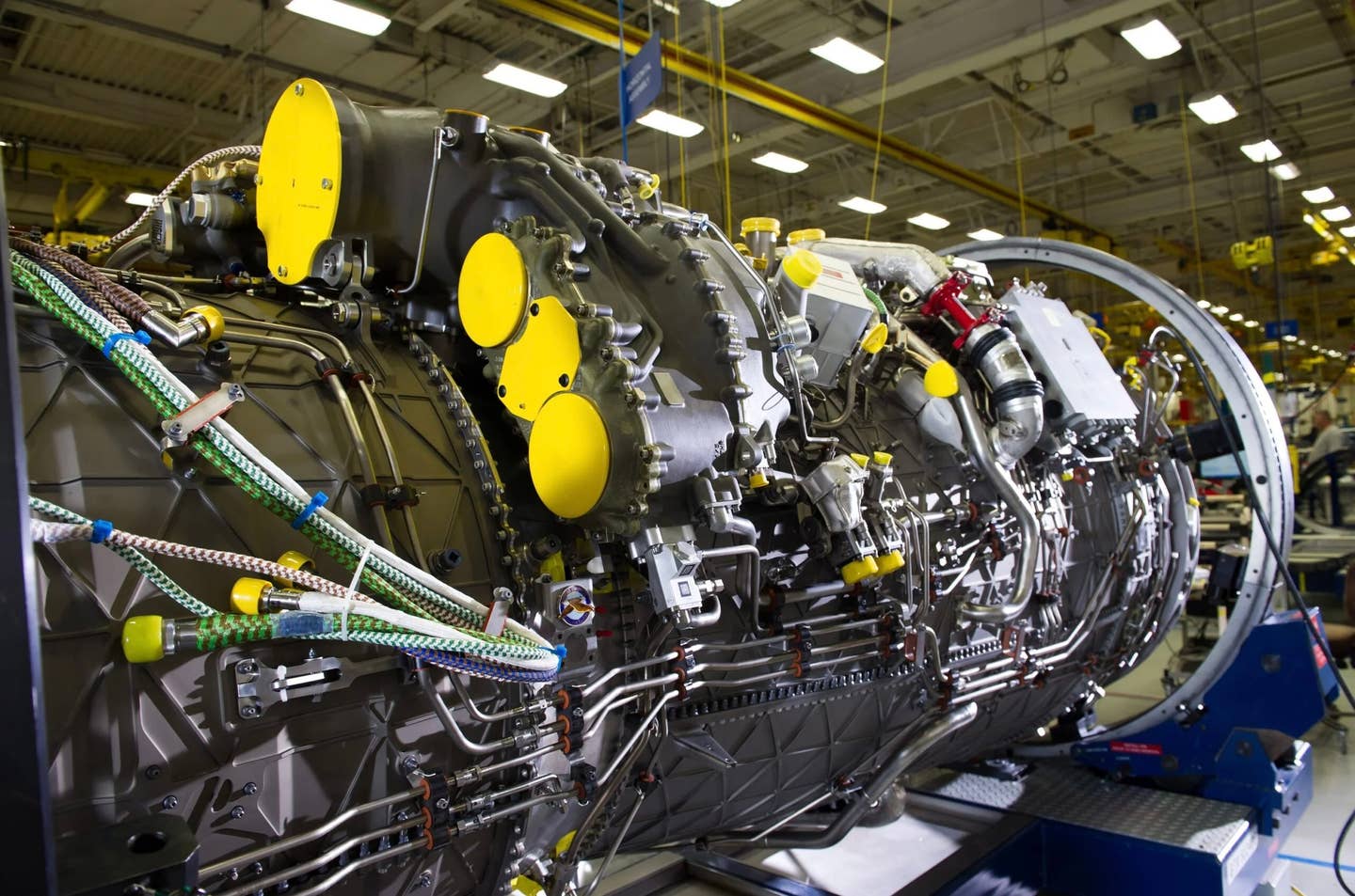 Inside the F135 engine, made by Pratt &amp; Whitney, that powers the F-35 Lightning II Joint Strike Fighter. (Pratt &amp; Whitney photo)