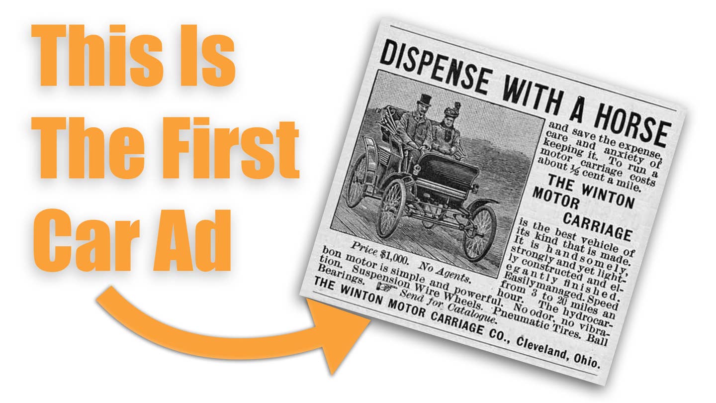 The First Car Ad Shows What Changed, What Hasn’t