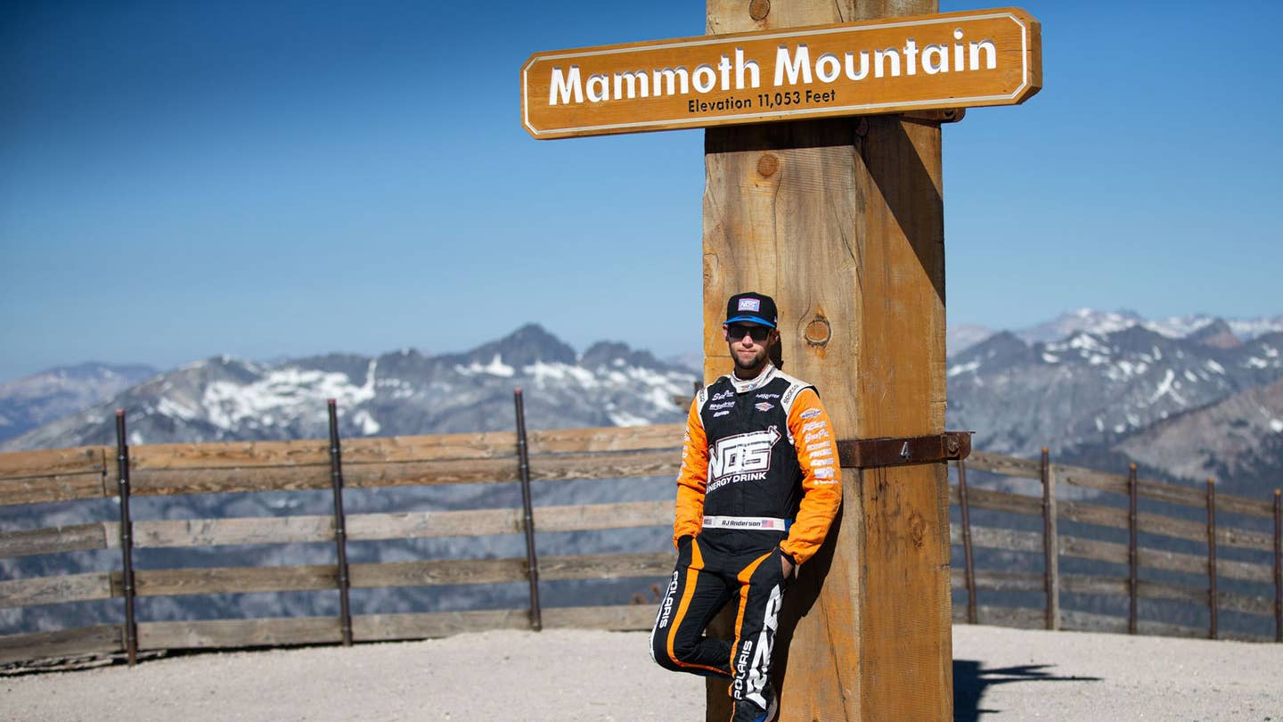 RJ Anderson at Mammoth Mountain