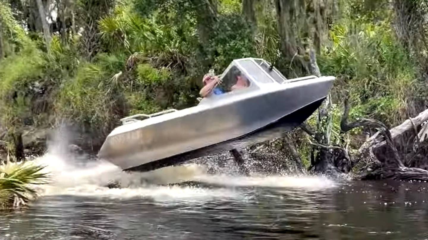 Watch This Jet Boat Hit Sweet Jumps With Honda K-Series Power