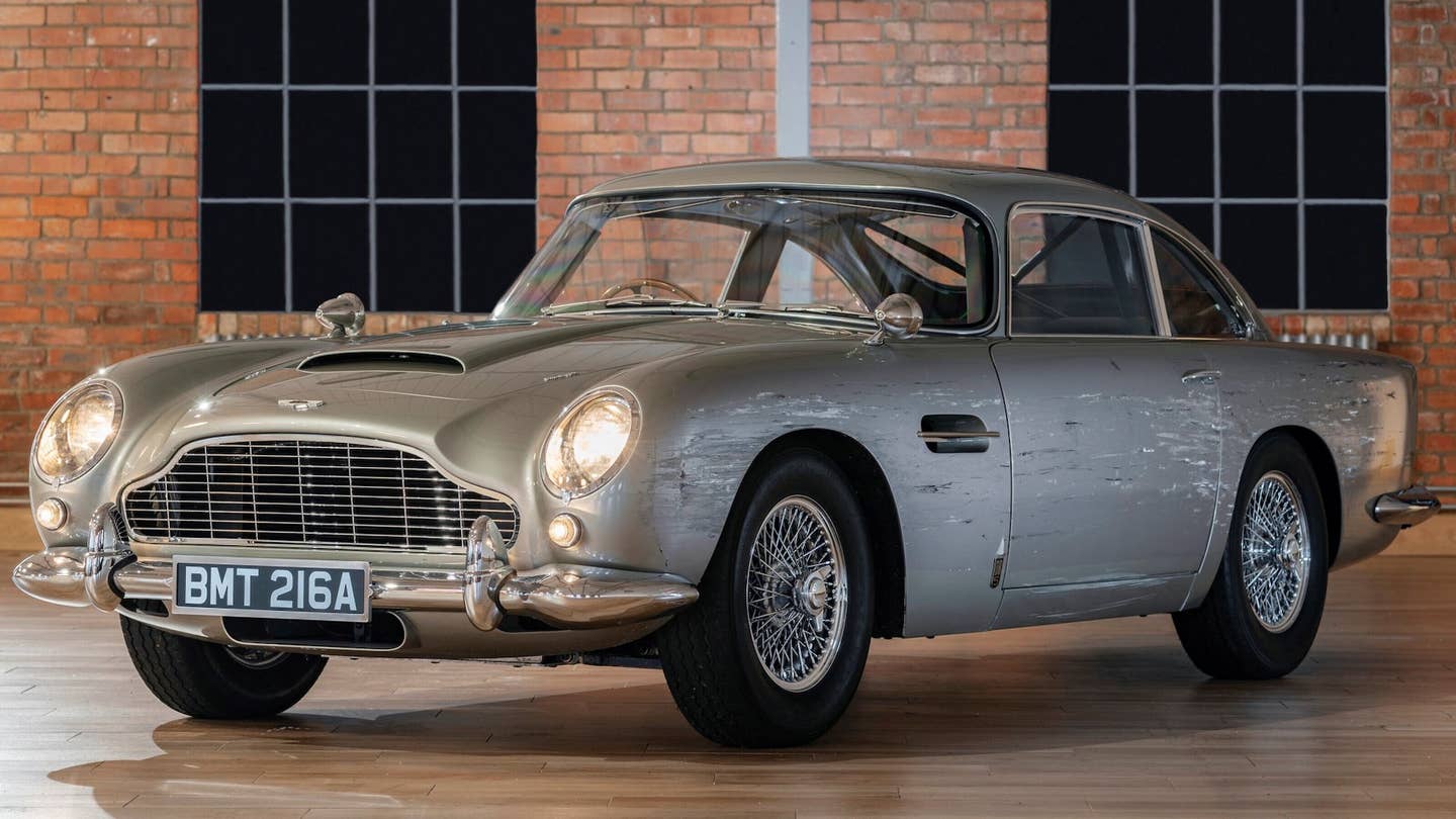Aston Martin DB5 stunt car from No Time to Die