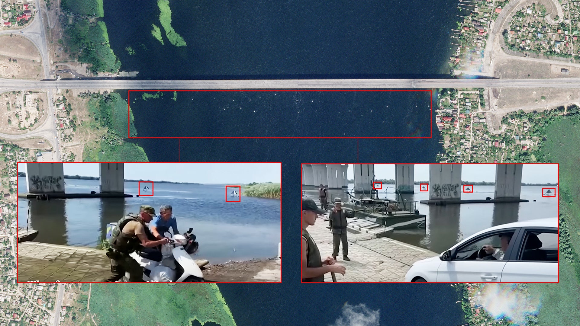 Russia Is Building ‘Ghost Bridges’ With Radar Reflectors In Ukraine