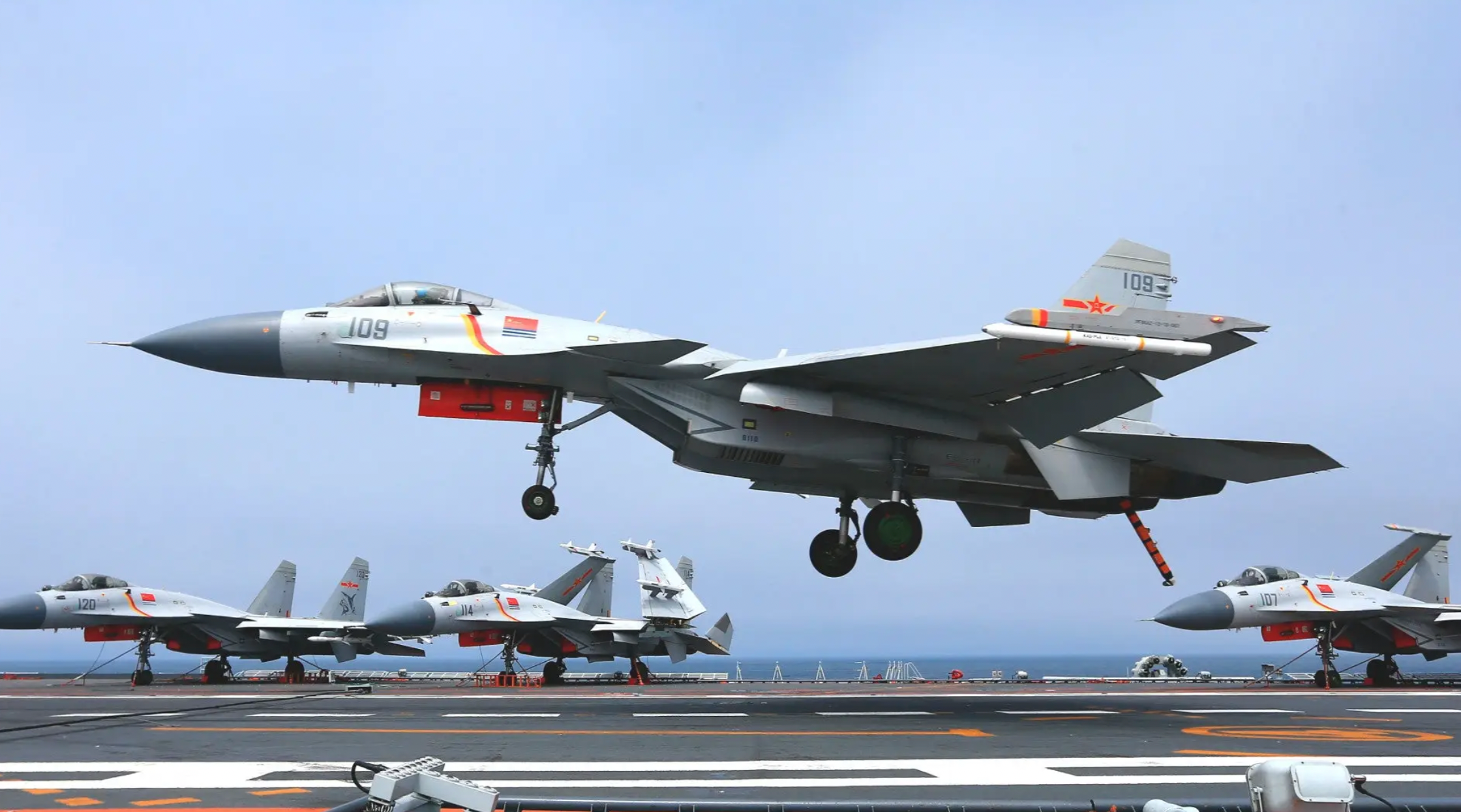 Our Best Look Yet At China’s J-15S Two-Seat Carrier-Capable Fighter