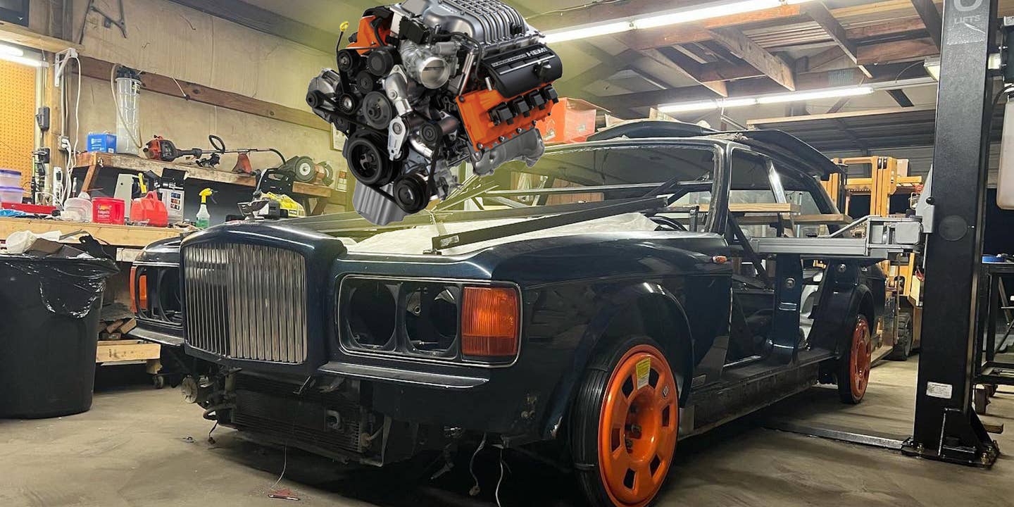 This Hellcat-Powered Bentley Turbo R Project Was Inspired by a Render