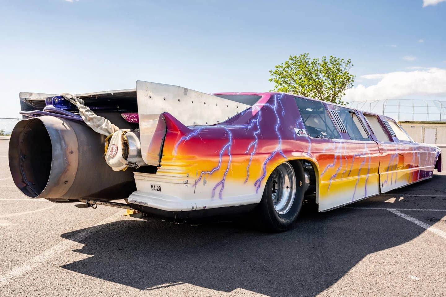 Mercedes S-Class jet-powered limo