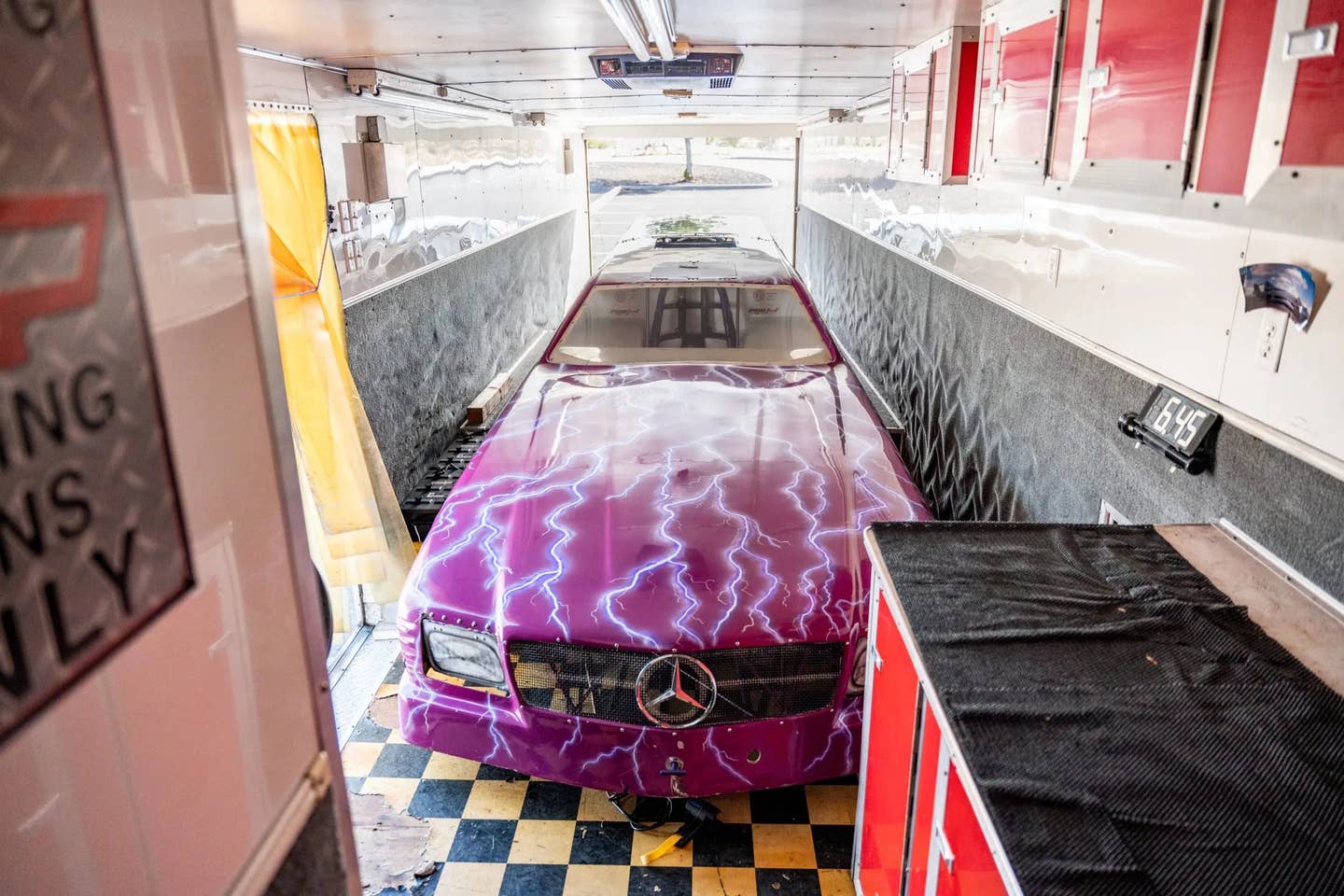 Mercedes S-Class jet-powered limo