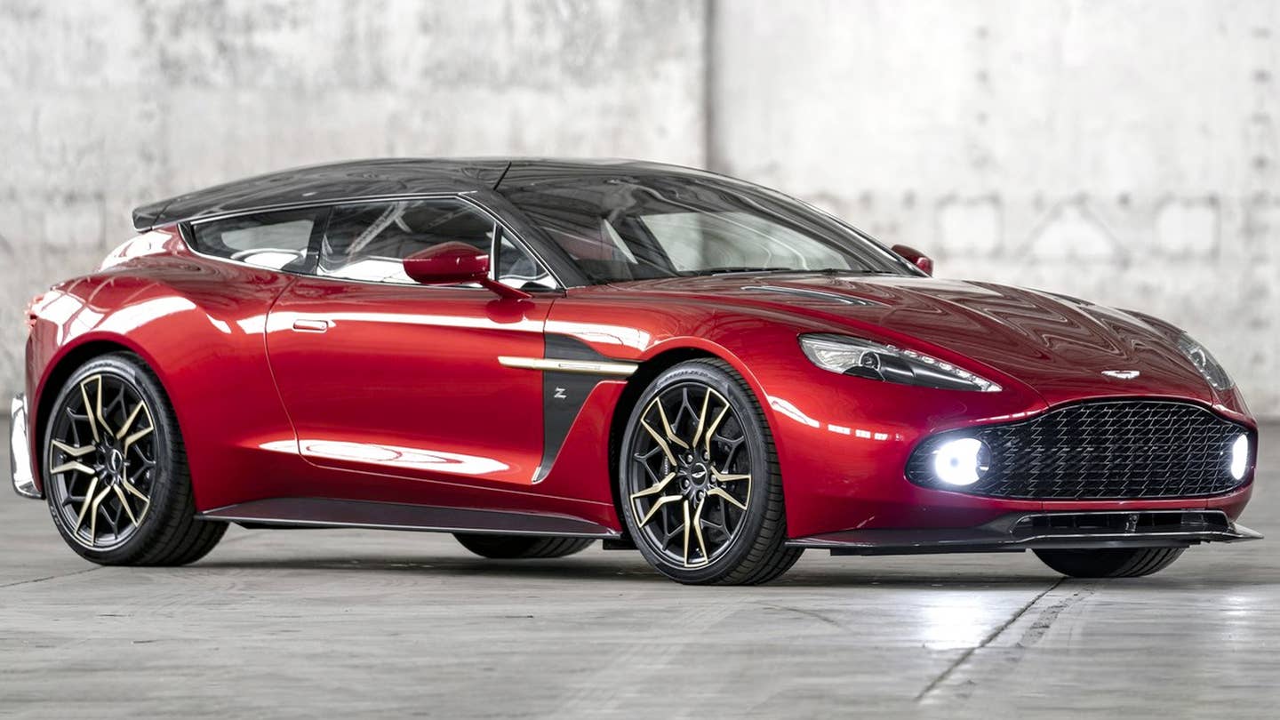 The Aston Martin&nbsp;Vanquish Zagato Shooting Brake from 2017 was and always will be one of the wildest cars made in this style. <em>Aston Martin</em>