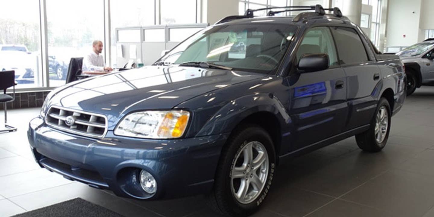 The Nicest Subaru Baja Left in America Is Trapped at a Dealer Asking $60K