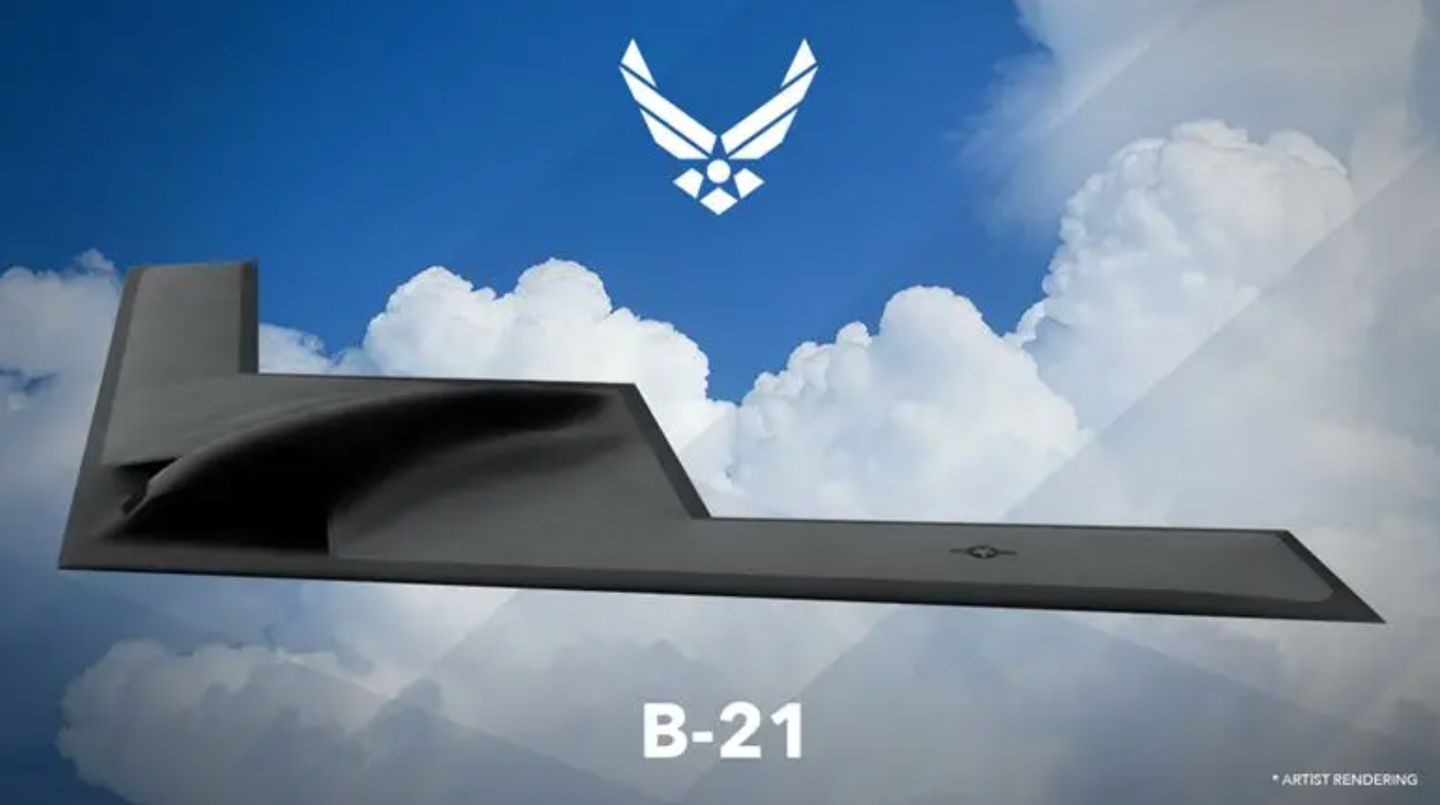 An official rendering of the B-21.&nbsp;<em>Northrop Grumman</em>