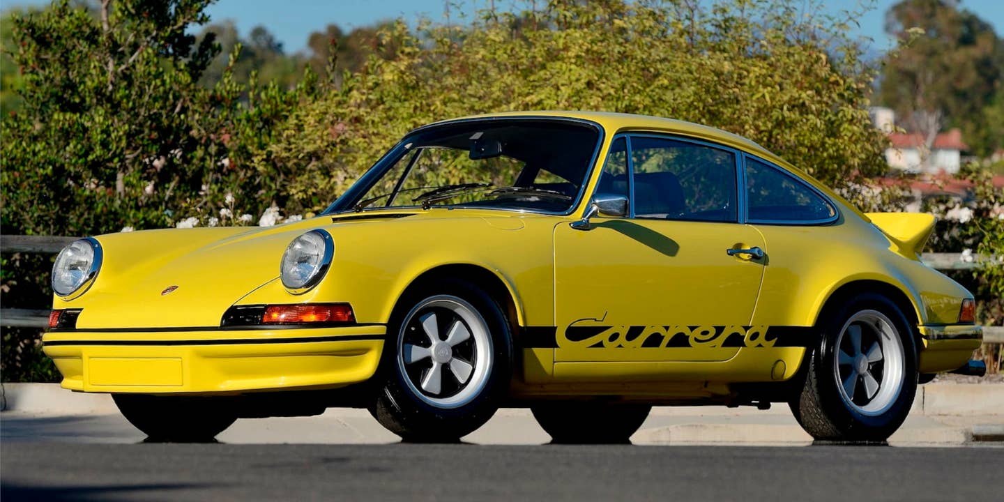 Paul Walker’s 1973 Porsche 911 Carrera RS 2.7 Could Sell for $1M
