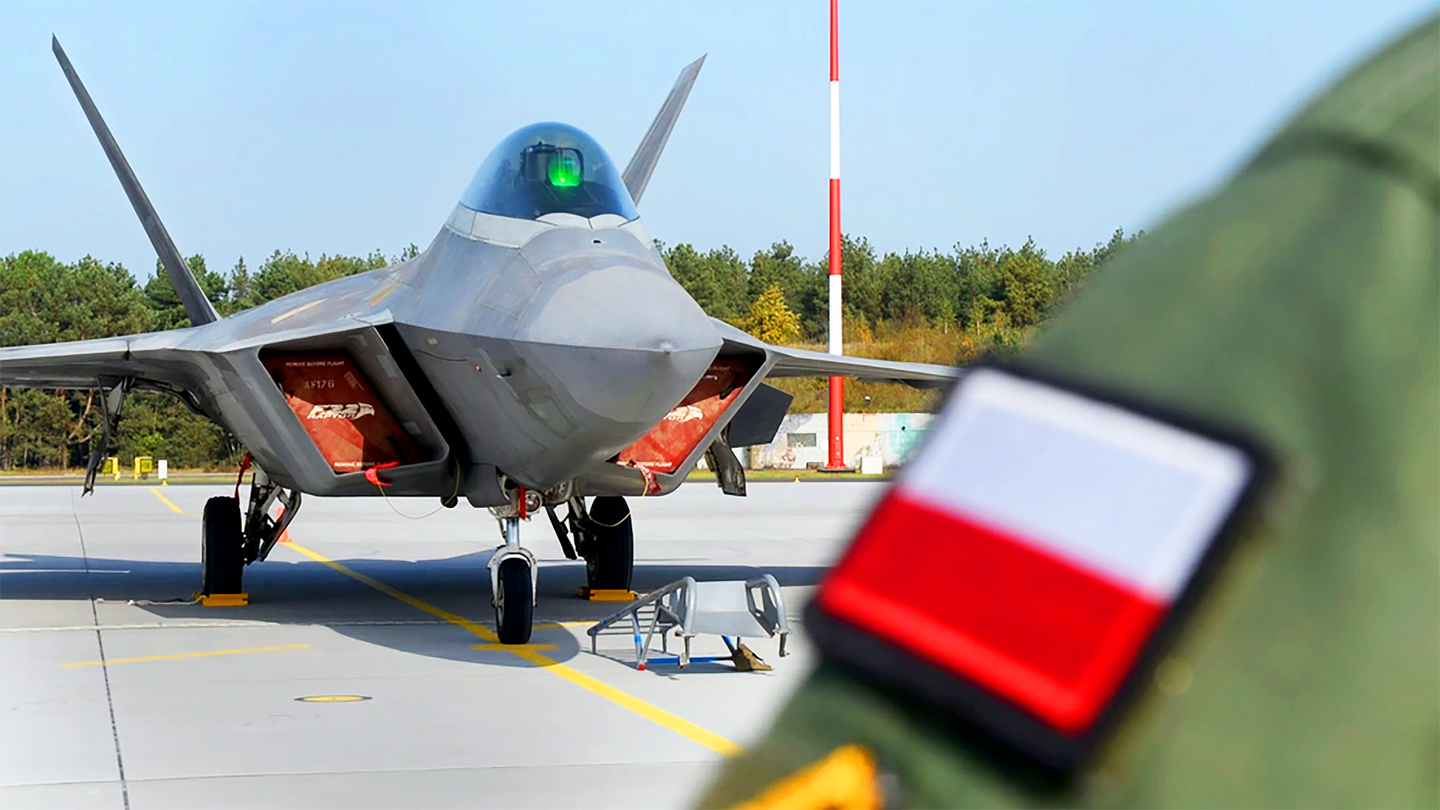 Ukraine Situation Report: F-22 Raptors Arrive In Poland