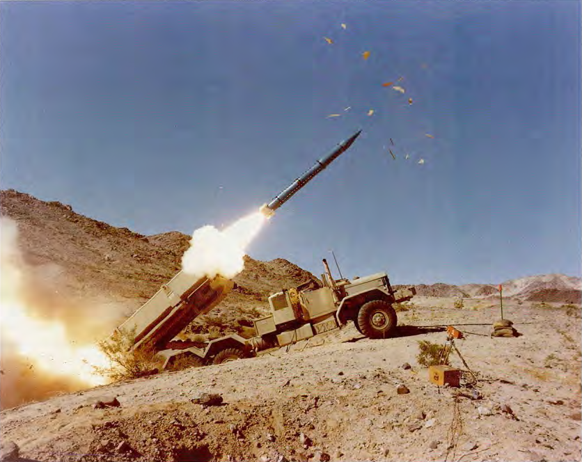 Keres firing an adapted AGM-78 Standard ARM. (IDF Image)