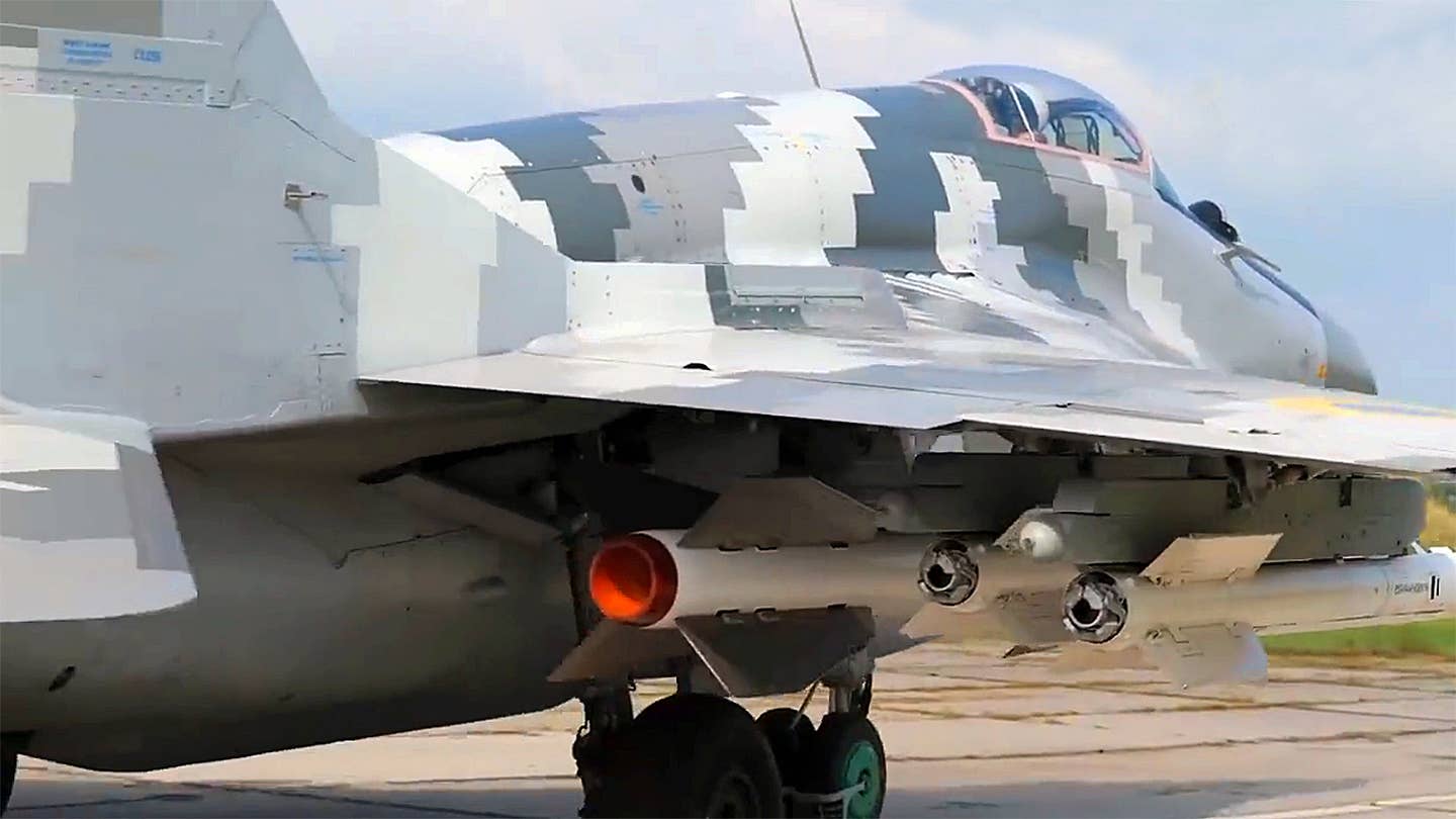 Ukraine’s Uniquely Upgraded MiG-29 Fulcrum Is Back