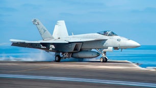 Navy Super Hornet That Blew Off Carrier’s Deck Back In U.S. Hands