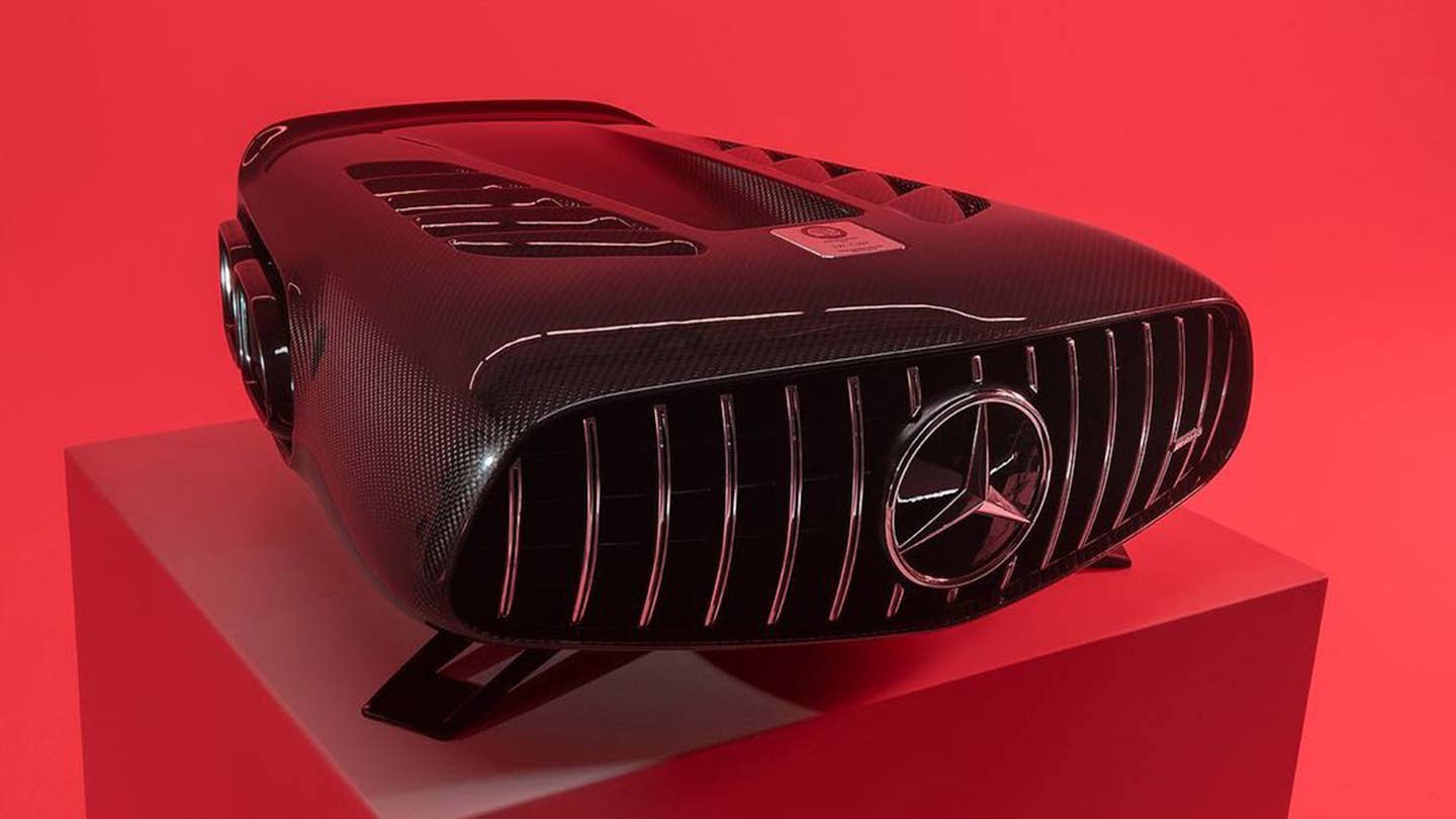 Finally (???) Someone Made an AMG Grille Into a Speaker