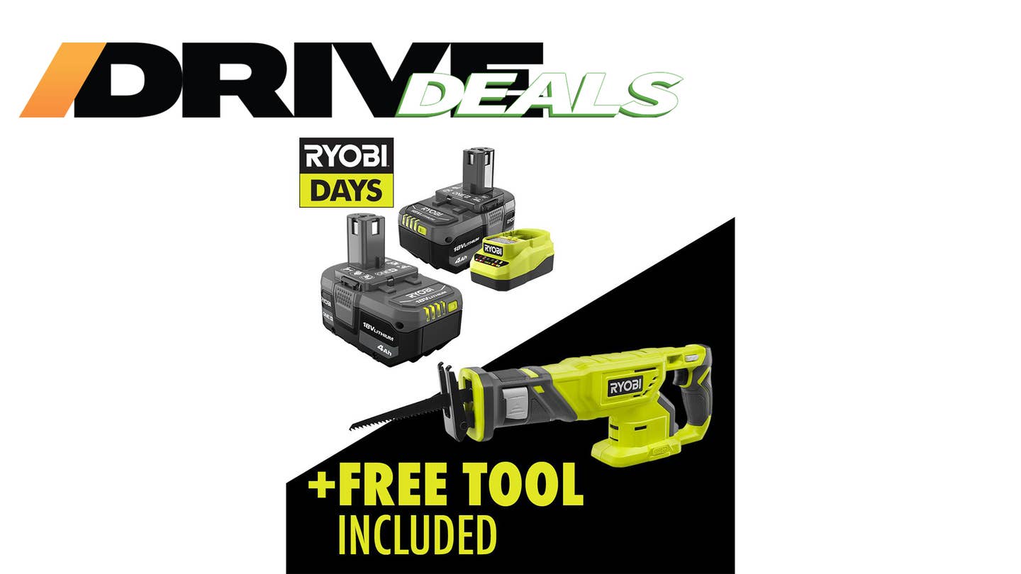 Ryobi Power Tool Sales Are Going Off at Home Depot