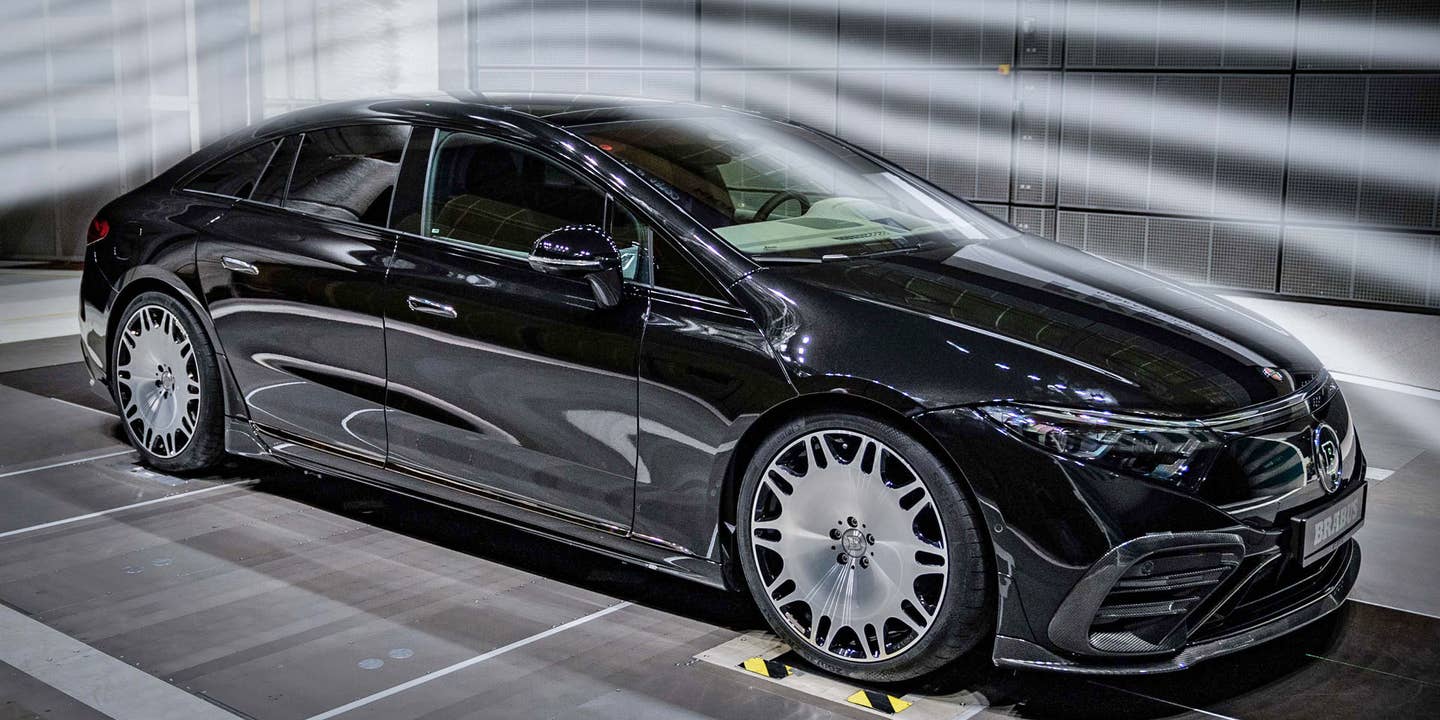 Brabus Built a Mercedes EQS With Longer Range and It Actually Looks Good