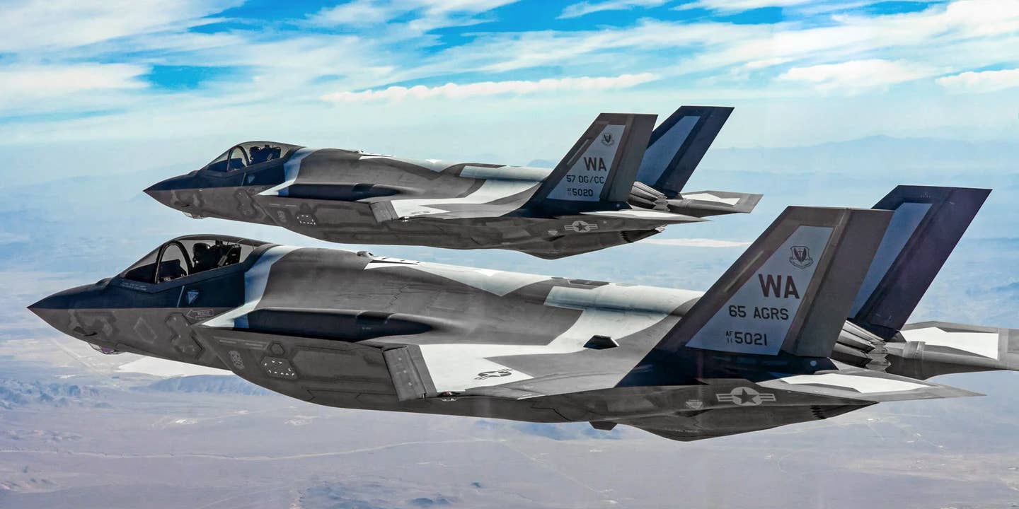 F-35 Stealth Fighters Are Revolutionizing The USAF’s Aggressor Force