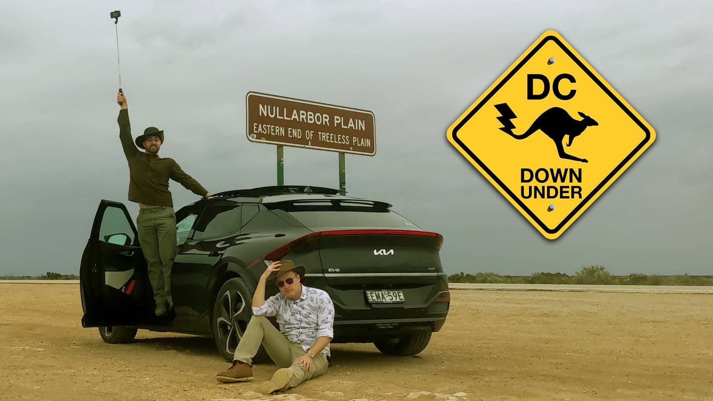 DC Down Under: We Made It Across Australia, but the Kia EV6 Did Not