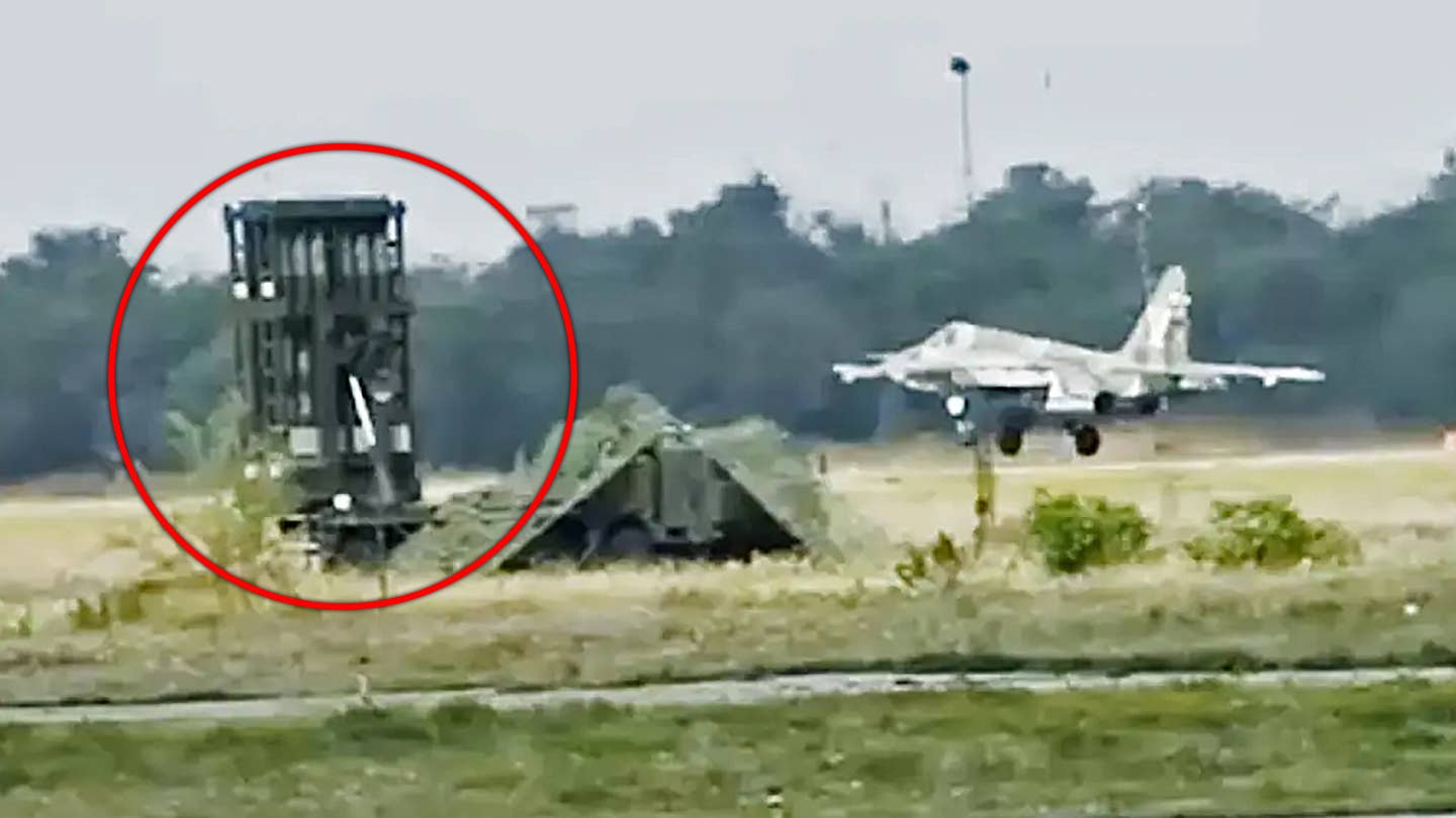 Russia’s New S-350 Air Defense System Appears At Base Near Ukraine Border