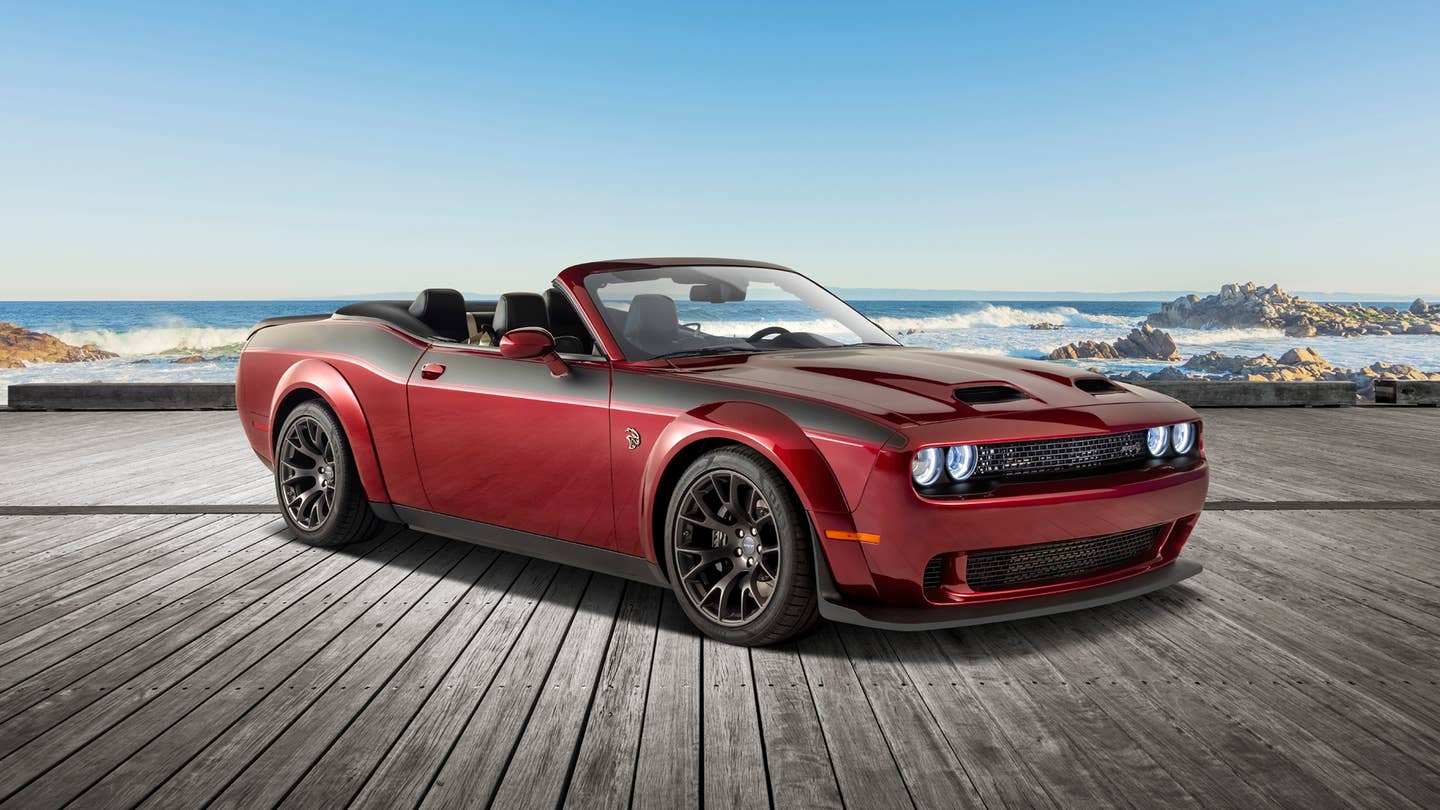 Official Dodge Challenger Convertible Coming to Dealers This Fall