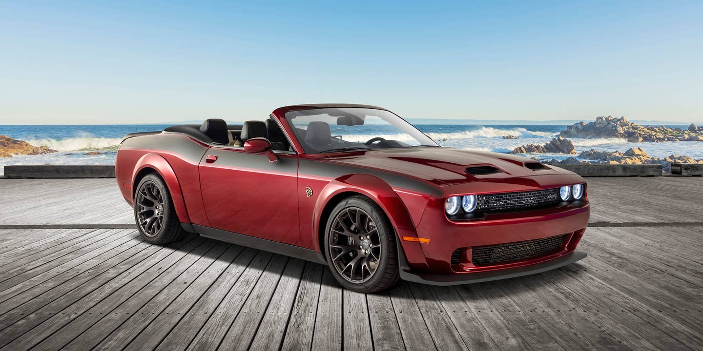 Official Dodge Challenger Convertible Coming to Dealers This Fall