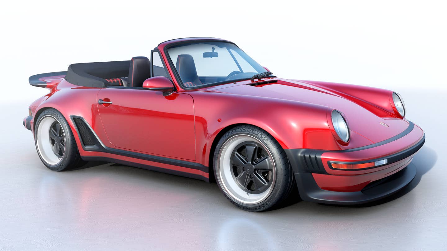 Tape Down Your Toupee: Singer Now Reimagines Convertible 911s