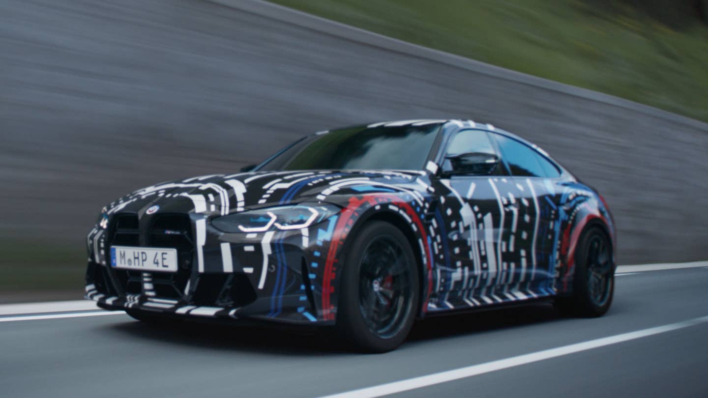 Here’s the First All-Electric BMW M Car, Now Testing on Public Roads