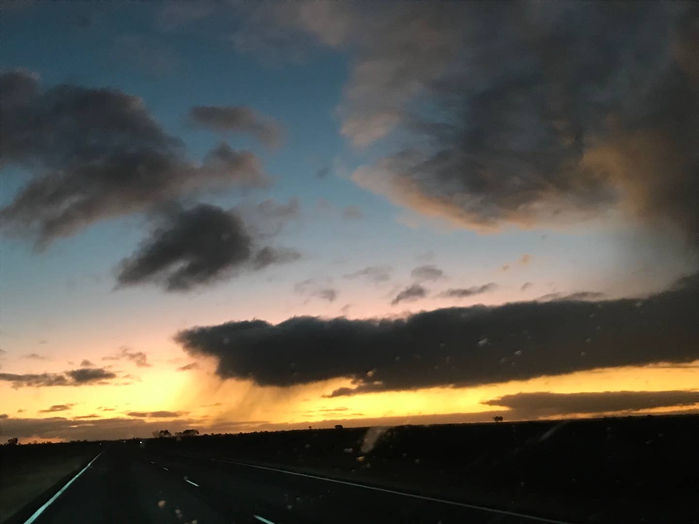 Sunset over the Nullarbor Plain. <em>James Gilboy</em>