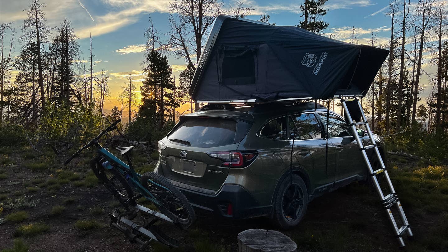 iKamper’s Mini Rooftop Tent Keeps You Snug Far Away From Home