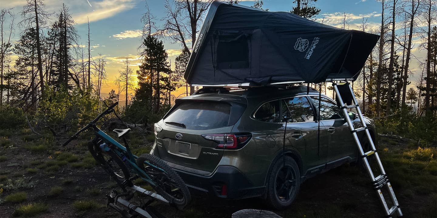 iKamper’s Mini Rooftop Tent Keeps You Snug Far Away From Home