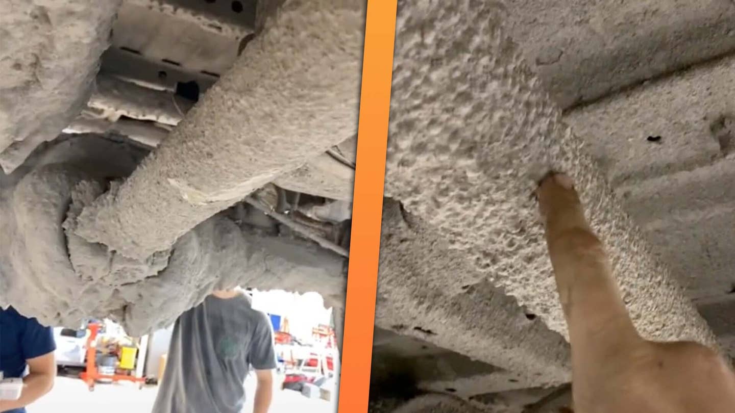 This Ford F-150’s Nasty Undercoat Was Caused by Working at a Steel Mill