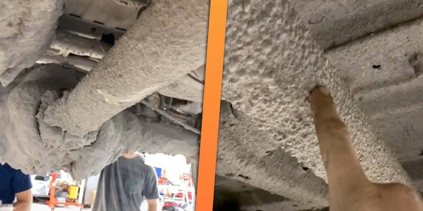 This Ford F-150’s Nasty Undercoat Was Caused by Working at a Steel Mill