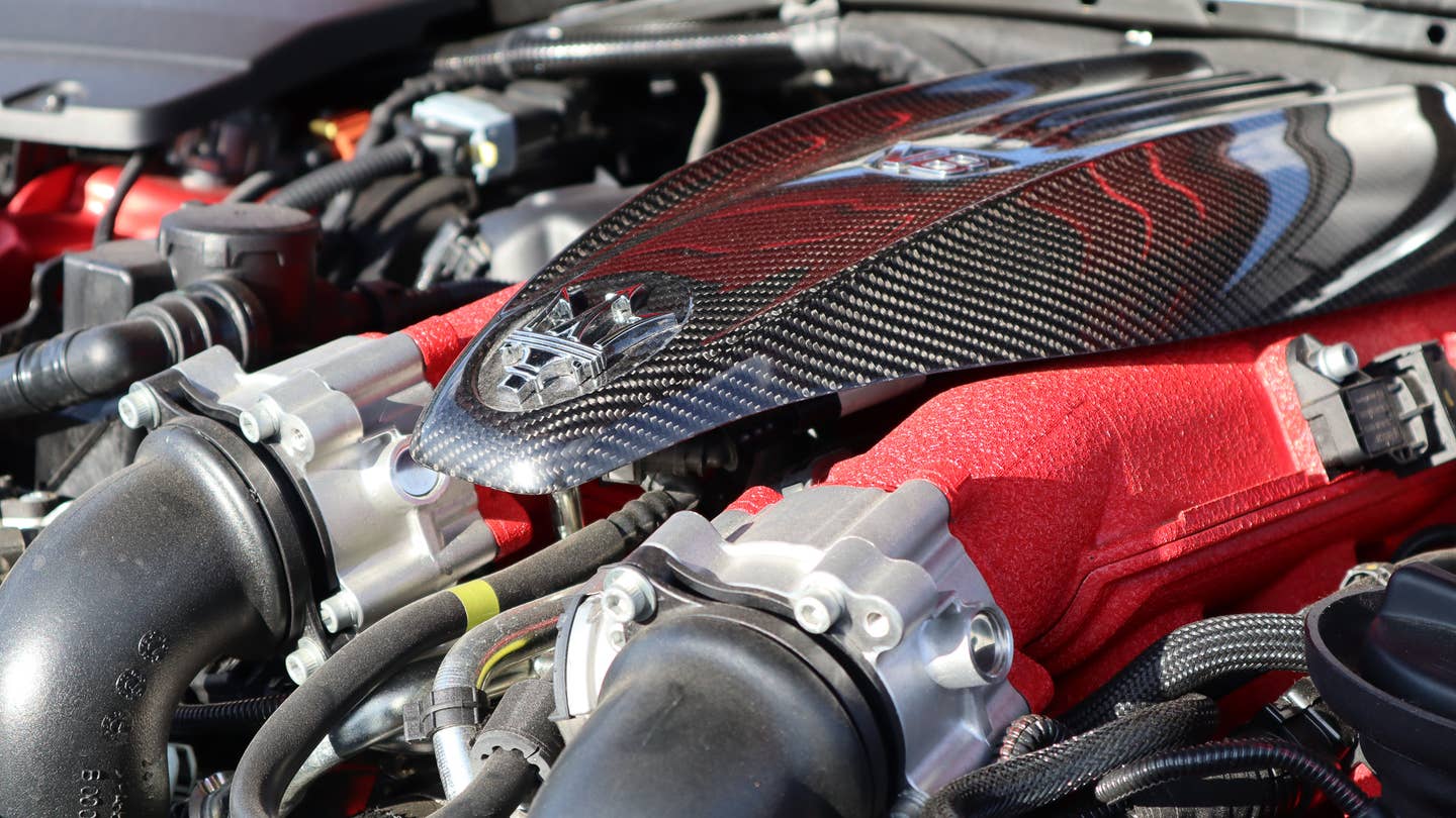 Maserati Levante Trofeo Engine 3.8 liter V8
