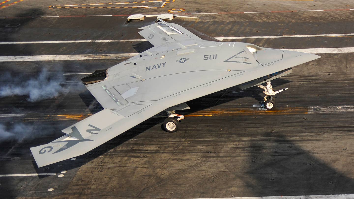 Historic X-47B Carrier-Capable Unmanned Jets Are Headed To Museums