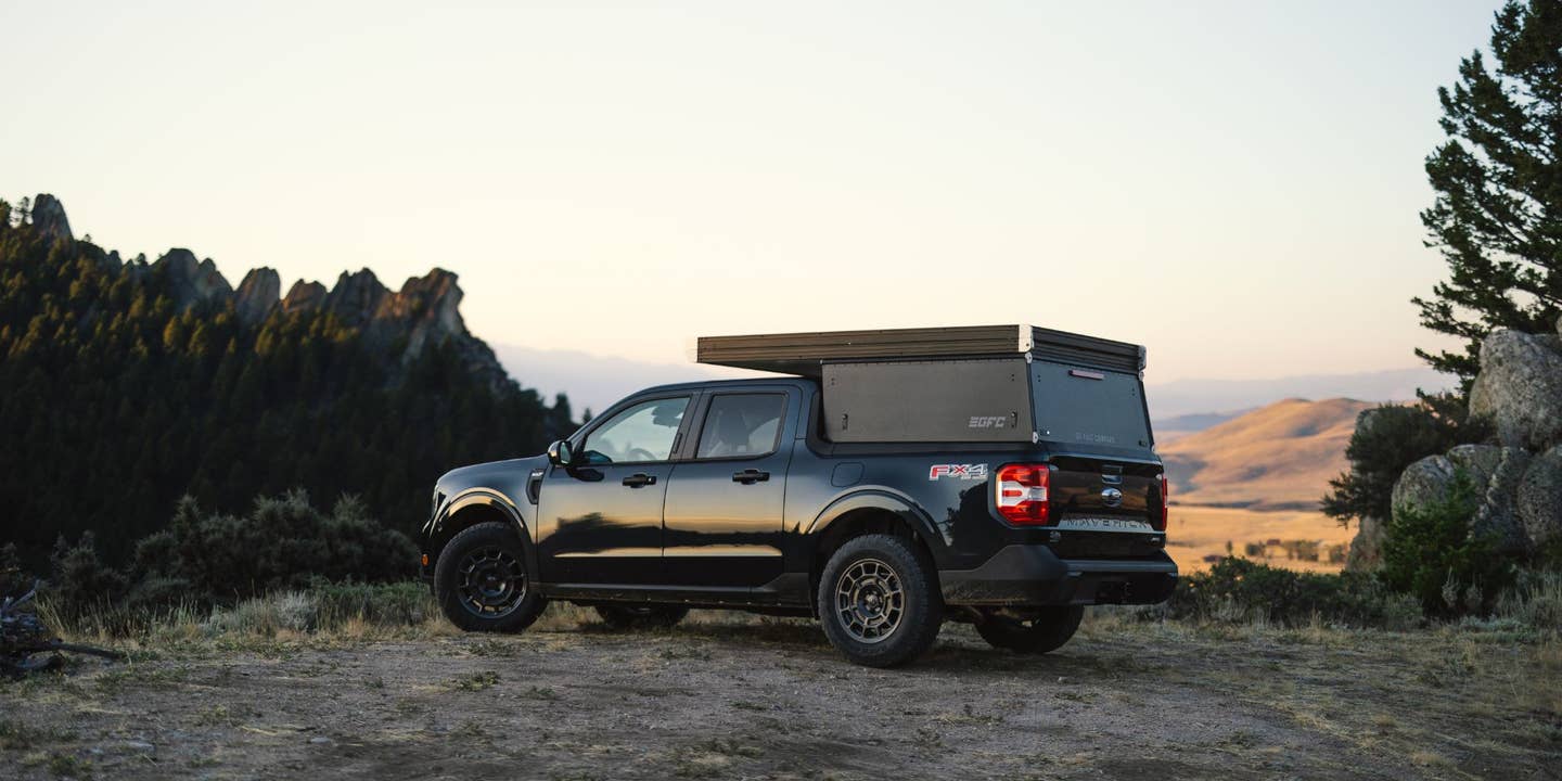 First Pop-Top Camper for the Ford Maverick Unveiled