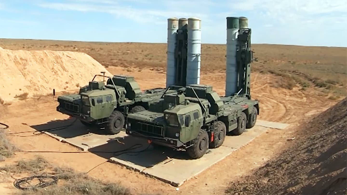 Russia Pulls Its 'Syrian' S-300 Battery, Ships It Black