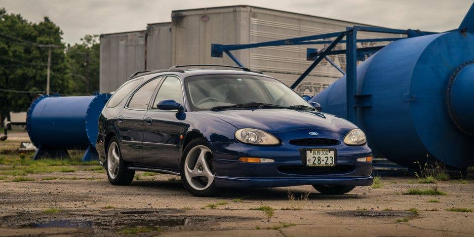 This JDM 1996 Ford Taurus Wagon for Sale Is Astoundingly Cool