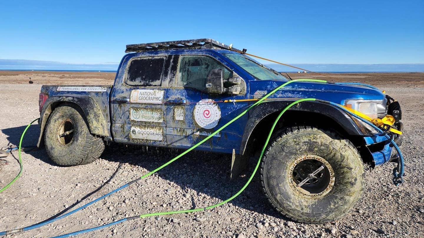 Sunken Ford F-150 Was Just Raised From the Arctic Ocean