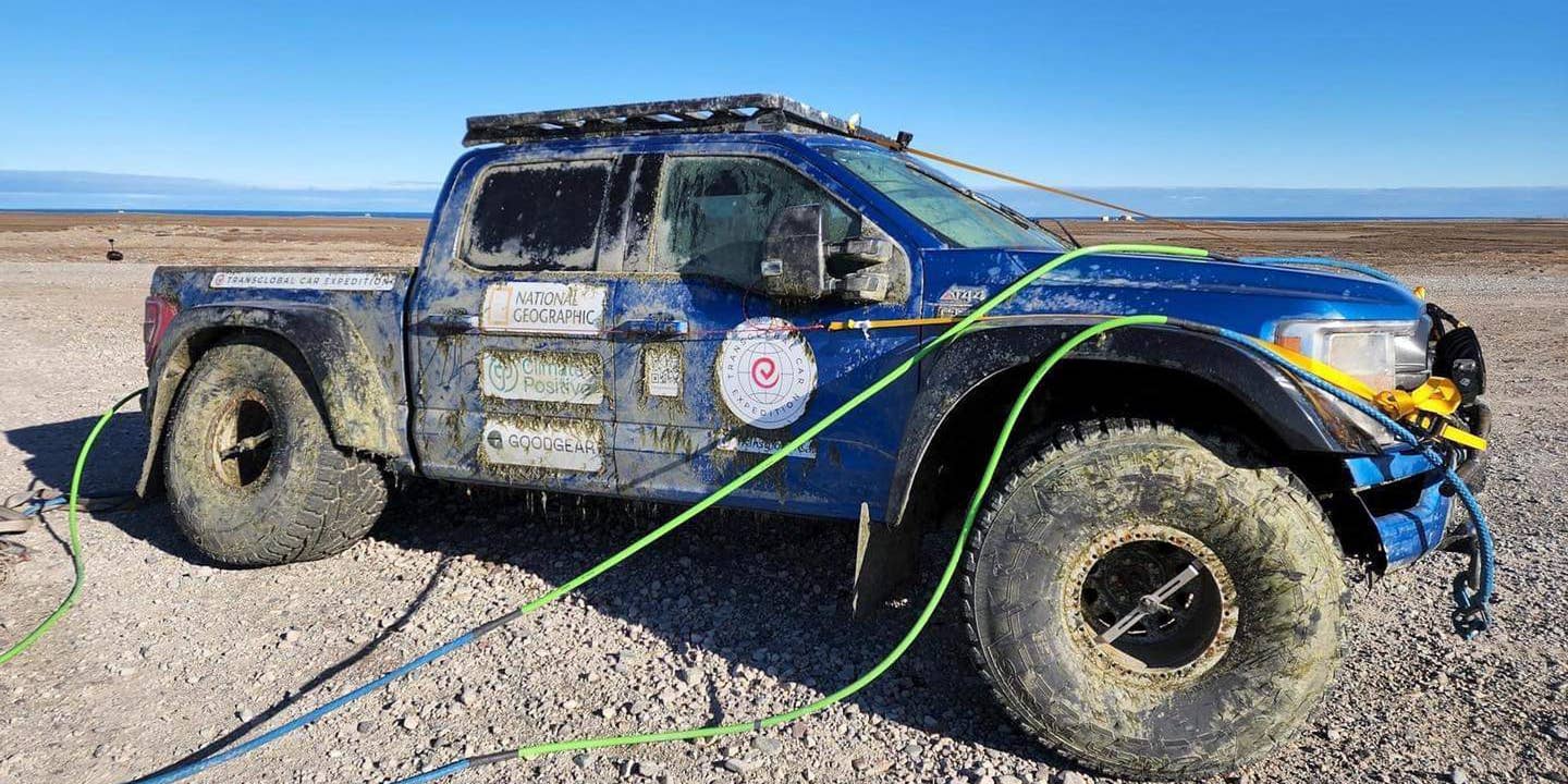 Sunken Ford F-150 Was Just Raised From the Arctic Ocean